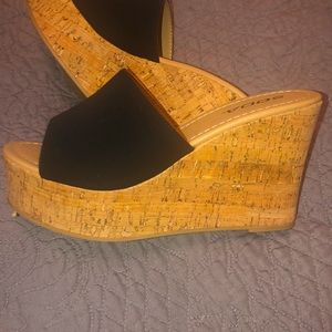 New with box Soda wedges. Never worn. Size 7.5